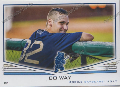 2017 Mobile BayBears Bo Way