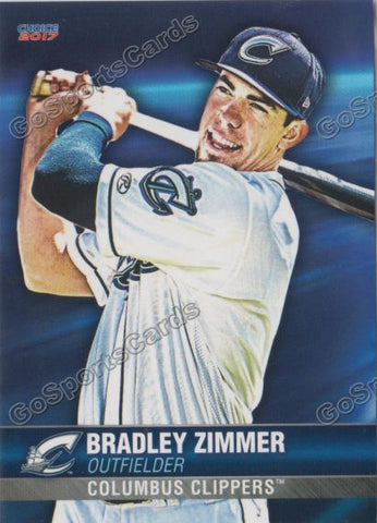 2017 Columbus Clippers Bradley Zimmer