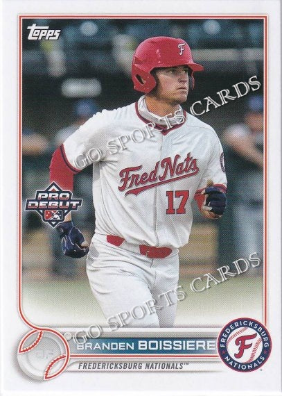 2022 Topps Pro Debut Branden Boissiere PD-36