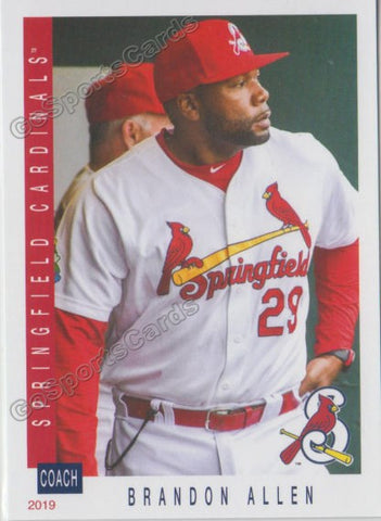 2019 Springfield Cardinals Brandon Allen