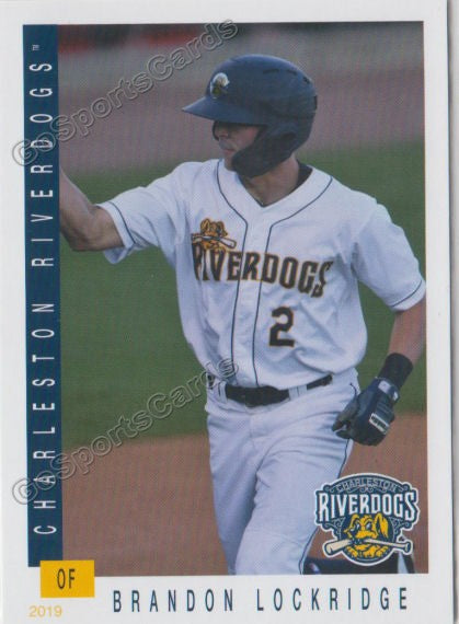 2019 Charleston RiverDogs Brandon Lockridge