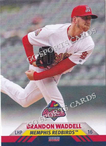 2022 Memphis Redbirds Brandon Waddell