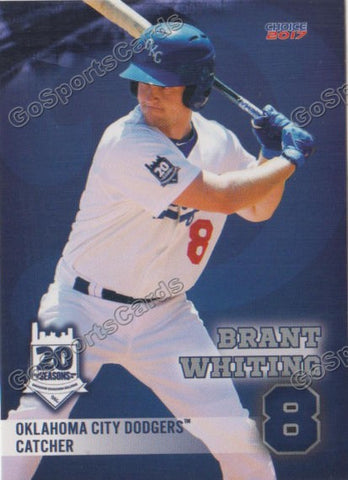 2017 Oklahoma City Dodgers Brant Whiting