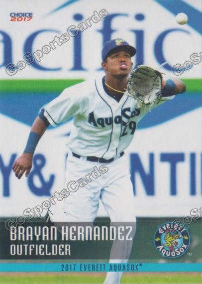 2017 Everett AquaSox Brayan Hernandez