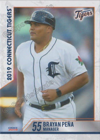 2019 Connecticut Tigers Brayan Pena