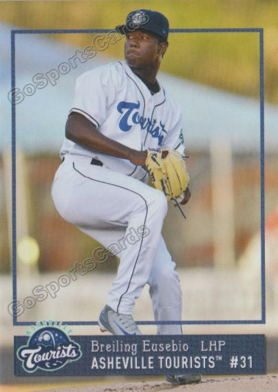 2018 Asheville Tourists Breiling Eusebio