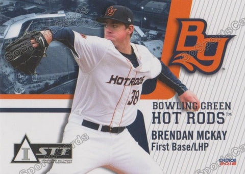 2018 Bowling Green Hot Rods Brendan McKay