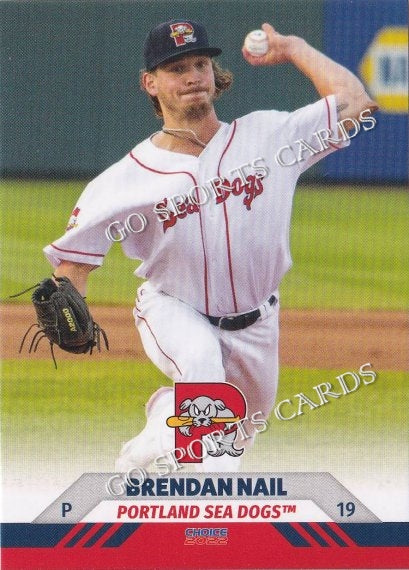 2022 Portland Sea Dogs Brendan Nail