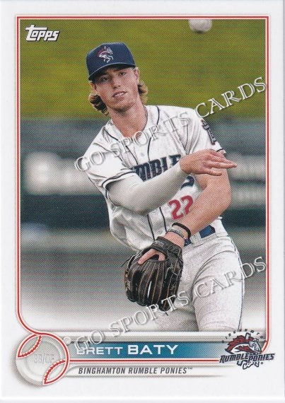 2022 Topps Pro Debut Brett Baty PD-154 – Go Sports Cards