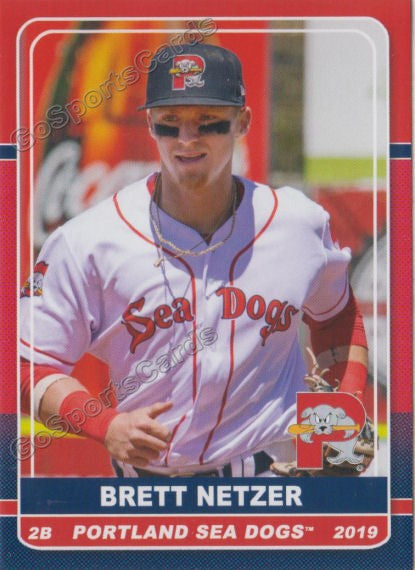 2019 Portland Sea Dogs Brett Netzer