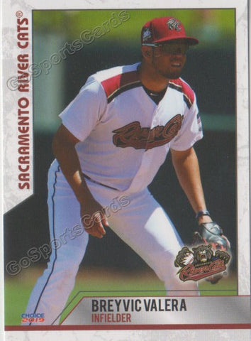 2019 Sacramento River Cats Breyvic Valera