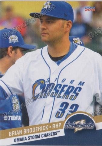 2015 Omaha Storm Chasers Brian Broderick