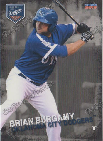 2015 Oklahoma City Dodgers Brian Burgamy