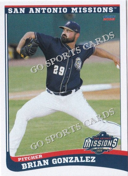 2023 San Antonio Missions Brian Gonzalez