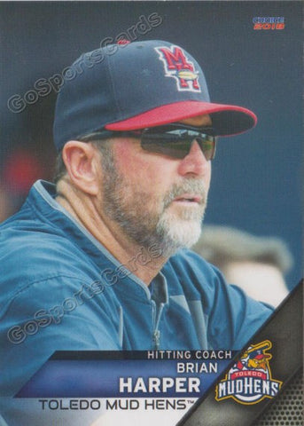 2018 Toledo Mud Hens Brian Harper