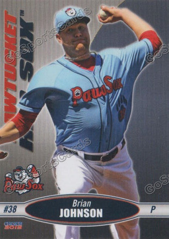 2015 Pawtucket Red Sox Brian Johnson