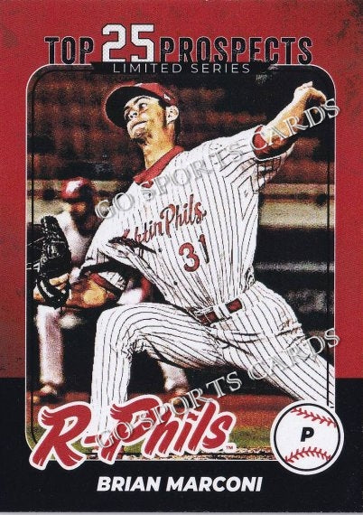 2021 Reading Fightin Phils Brian Marconi – Go Sports Cards