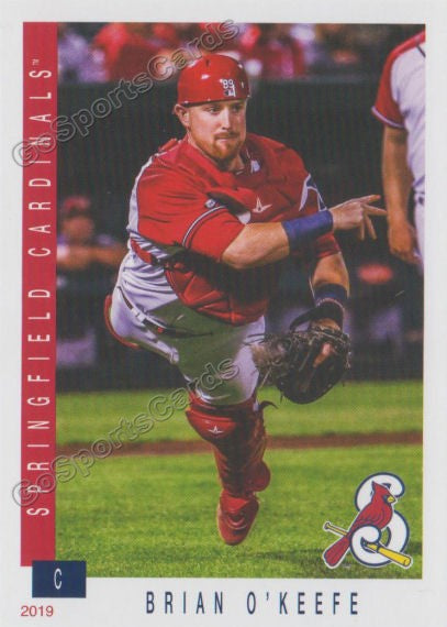 2019 Springfield Cardinals Brian O'Keefe