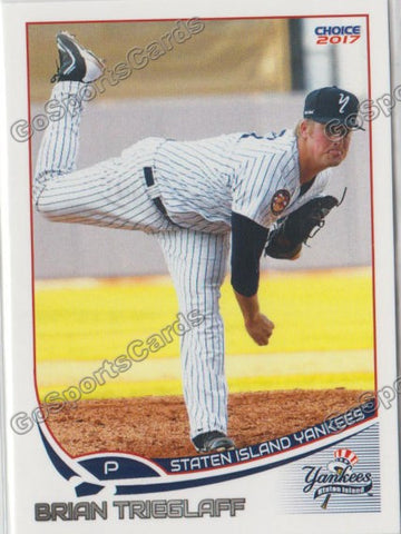 2017 Staten Island Yankees Brian Trieglaff