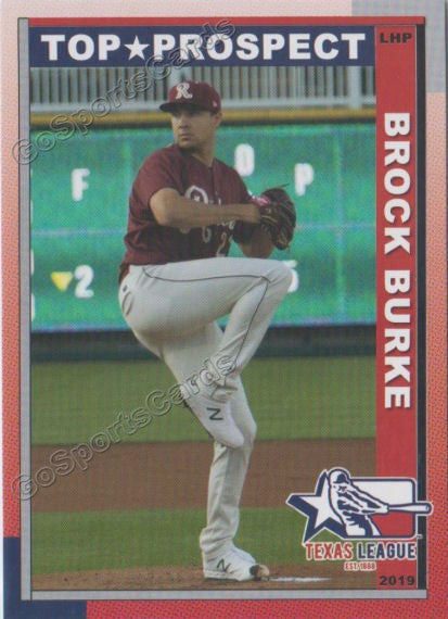 2019 Texas League Top Prospects Brock Burke