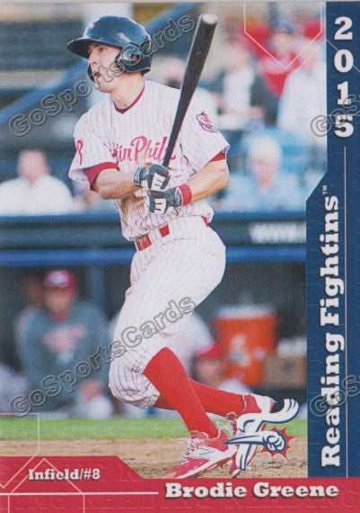 2015 Reading Fightin Phils Update Brodie Greene