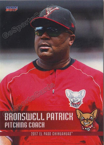 2017 El Paso Chihuahuas Bronswell Patrick