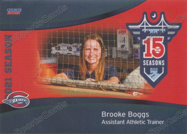 2021 Greenville Drive Brooke Boggs