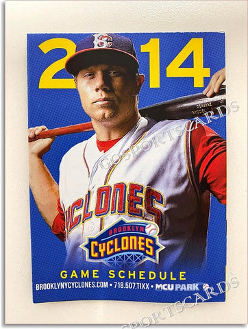 2014 Brooklyn Cyclones Pocket Schedule