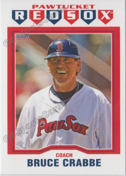 2019 Pawtucket Red Sox Bruce Crabbe