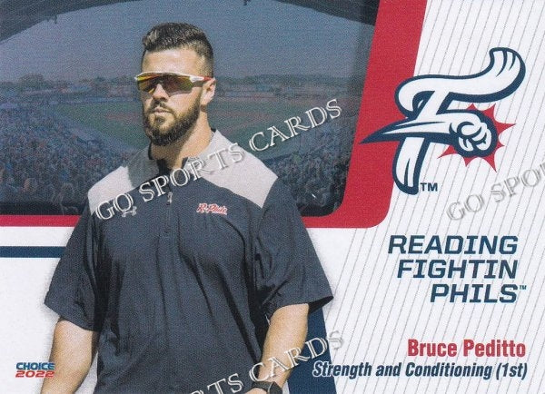 2022 Reading Fightin Phils 1st Bruce Peditto