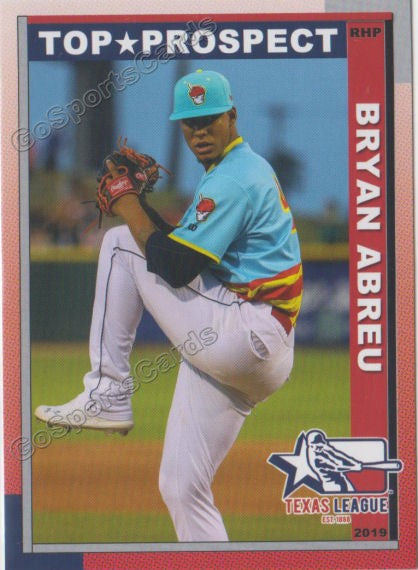 2019 Texas League Top Prospects Bryan Abreu