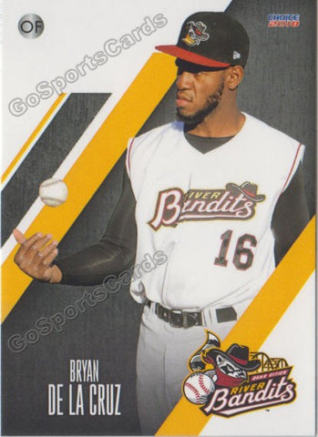 2018 Quad Cities River Bandits Bryan De La Cruz