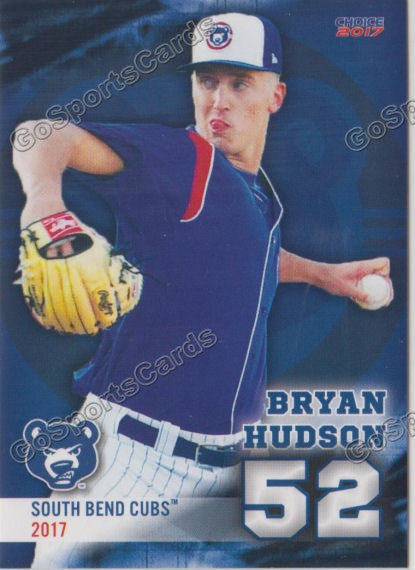 2017 South Bend Cubs Bryan Hudson