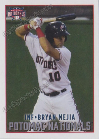 2019 Potomac Nationals Bryan Mejia