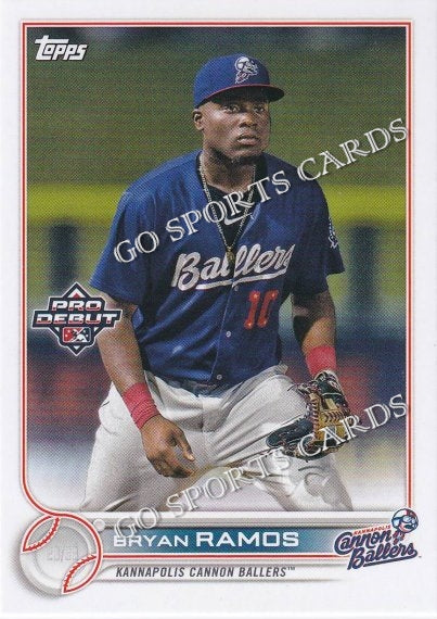 2022 Topps Pro Debut Bryan Ramos PD-114