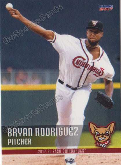 2017 El Paso Chihuahuas Bryan Rodriguez