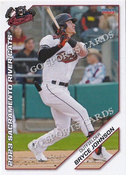 2023 Sacramento River Cats Bryce Johnson