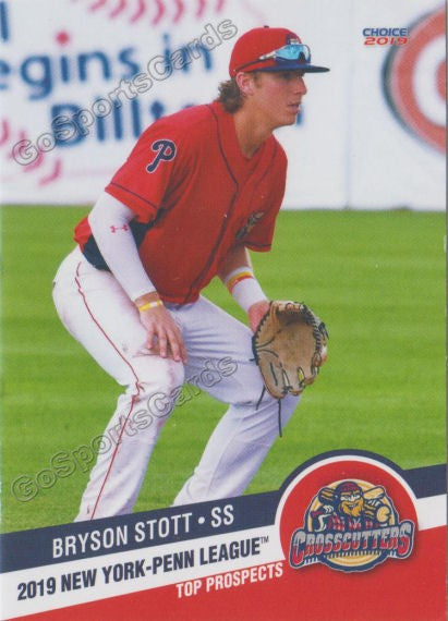 2019 New York Penn League Top Prospects NYPL Bryson Stott