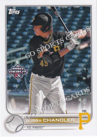 2022 Topps Pro Debut Bubba Chandler PD-16