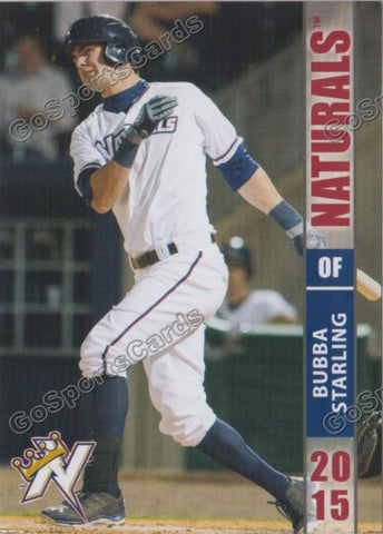 2015 Northwest Arkansas Naturals Bubba Starling