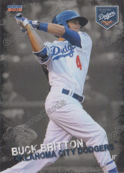 2015 Oklahoma City Dodgers Buck Britton