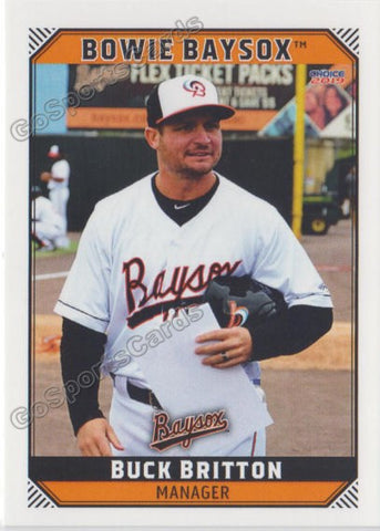 2019 Bowie Baysox Buck Britton