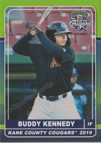 2019 Kane County Cougars Buddy Kennedy – Go Sports Cards