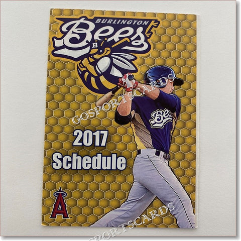 2017 Burlington Bees Pocket Schedule