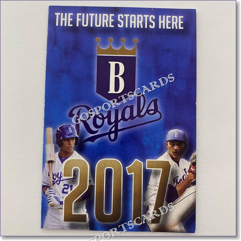 2017 Burlington Royals Pocket Schedule