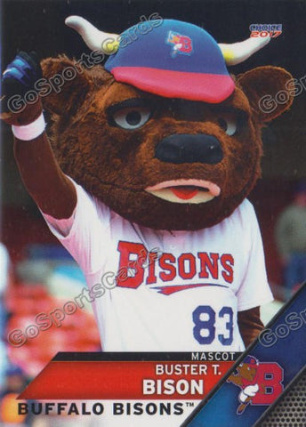 2017 Buffalo Bisons Buster T Bison Mascot