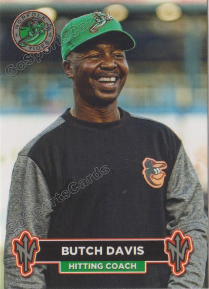 2018 Norfolk Tides Butch Davis