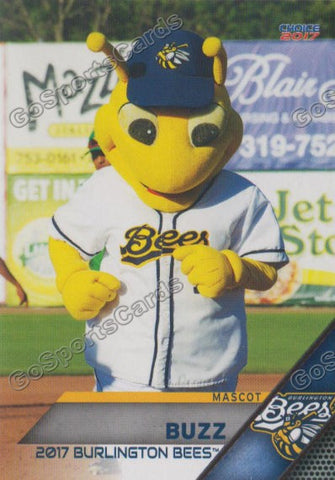 2017 Burlington Bees Buzz Mascot