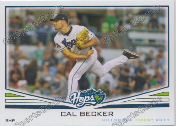 2017 Hillsboro Hops Cal Becker