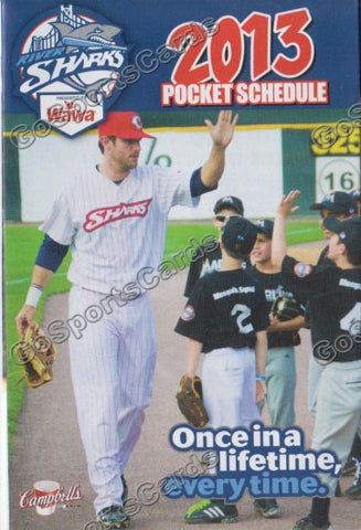 2013 Camden Riversharks Pocket Schedule